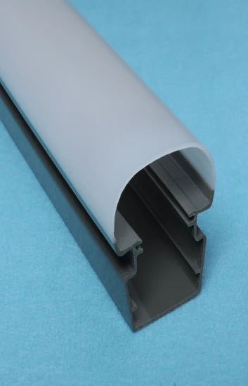 Coextrusion Fluorescent LED Strip Light Tube PC Profile Diffuser with UL94-V2
