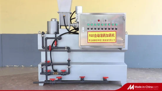 Sewage Waste Water Wastewater Treatment Chemical Automatic Powder Polymer Preparation Device Equipment Dosing Unit Dosing System Dosing Machine